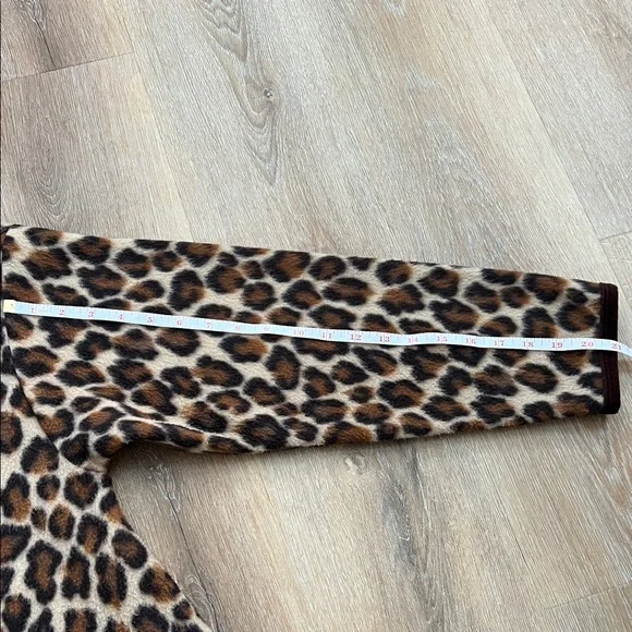 Gantos 1980’s Vintage Leopard Print Women's Coat Size M - Picture 9 of 14